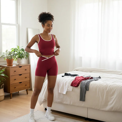 I wear the full sets to the gym and always get compliments. The material is supportive but breathable, and I feel so put together.