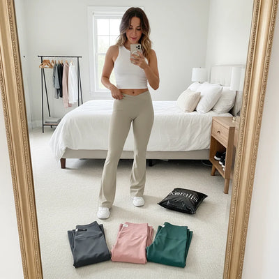 I bought my first pair of leggings and was hooked. The quality is so good, I've already ordered a few different styles, and every one fits perfectly.
