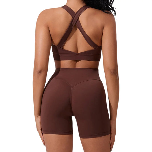 Koralis Aura Halter Short Set