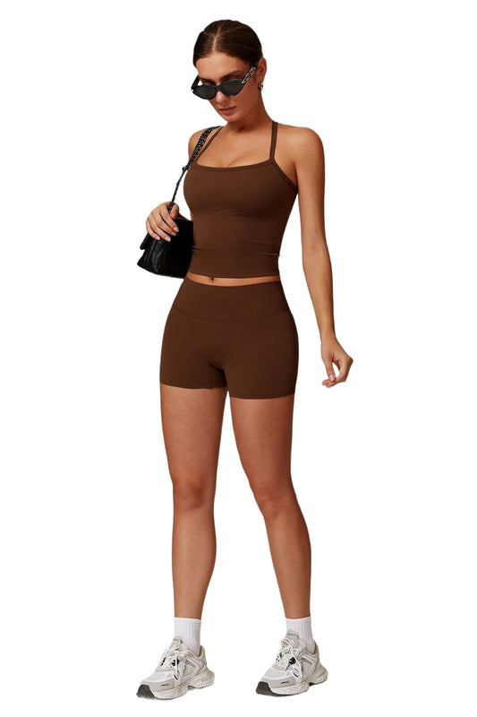 Koralis Serene Halter Short Set