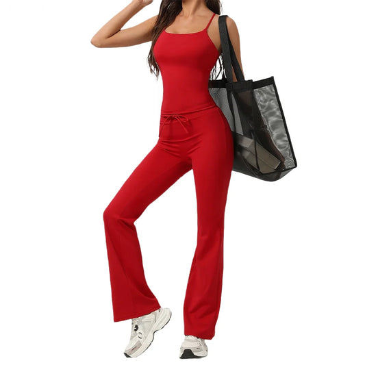 Koralis Aura Strap Flared Set