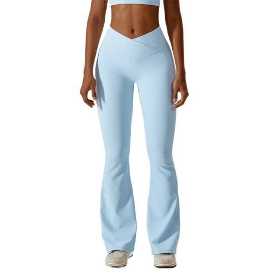 Koralis Aura Ribbed Flared Legging